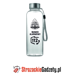 Bidon do wody z logo PSP i numerem alarmowym 112 - minimum 100 sztuk